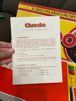 Cluedo - Gioco da tavolo