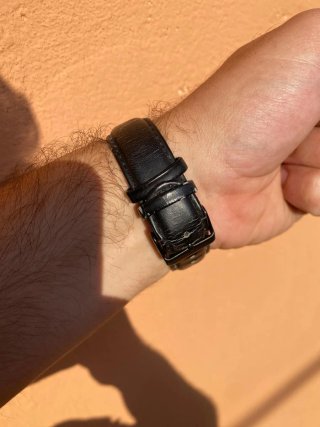 Reloj ARSA Vintage Plata y Negro