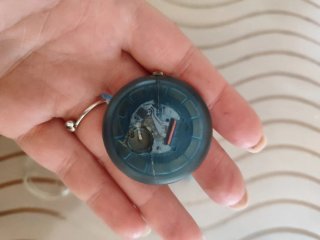 Swatch POP 92 Orologio Pesci Azzurro