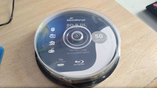 Blu-ray BD-R DL 50GB MediaRange Pack 10