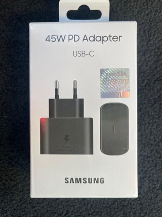 Cargador Samsung PD45w.