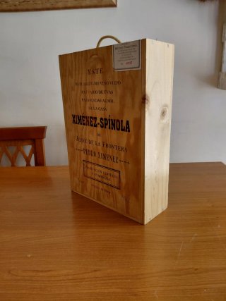 Cassetta Legno Vino Ximenez-Spinola Jerez