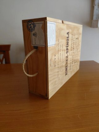 Cassetta Legno Vino Ximenez-Spinola Jerez