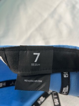 Gorra New Era NY Azul Claro 55.8 cm Nueva