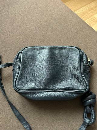 Bandolera Loewe Piel Negra vintage