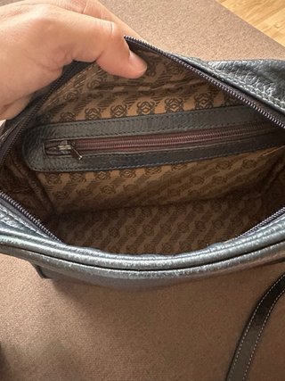 Bandolera Loewe Piel Negra vintage