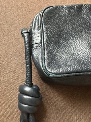Bandolera Loewe Piel Negra vintage