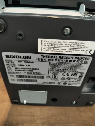 Impresora térmica Bixolon SRP-350III Plus LAN