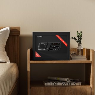 Caja Fuerte Electrónica Negra