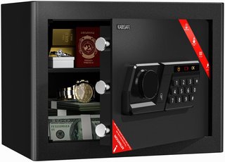Caja Fuerte Electrónica Negra