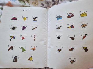 Ensalada de letras 1, Primaria lecturas