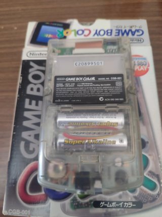 Game Boy Color Transparente Edición Japonesa