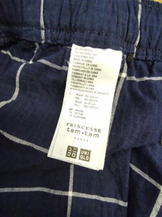 Pantalón pijama Princesse Tam Tam x Uniqlo T. L