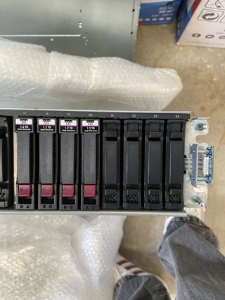 HP MSA 2040 SAN 24 Bahías Dual Controller SAS