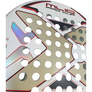 Pala Pádel Nox ML10 Pro Cup Blanca/Roja 92989