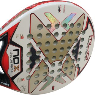 Pala Pádel Nox ML10 Pro Cup Blanca/Roja 92989