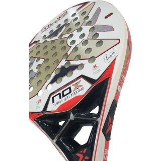 Pala Pádel Nox ML10 Pro Cup Blanca/Roja 92989