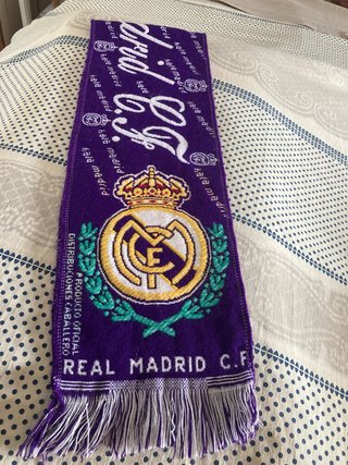 Bufanda Real Madrid Vintage morada