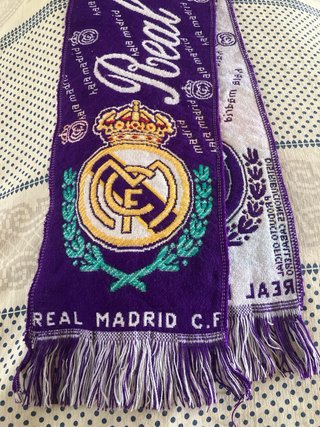 Bufanda Real Madrid Vintage morada