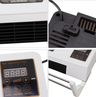 Ventilador Calefactor Pared + Soporte