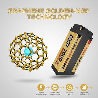 Batería DXF LiPo HV 7.6V 7000mAh 140C