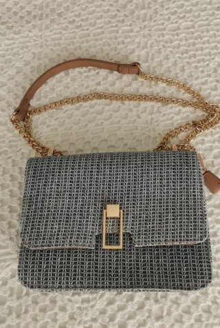 Bolso de mano y bandolera verde