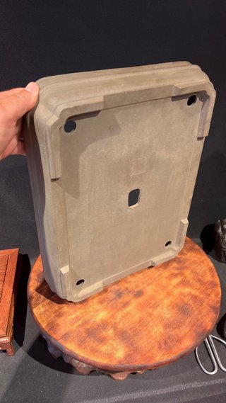 MACETA BONSAI HEKISUI TOKONAME JAPON RECTANGULAR