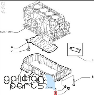 Tapón cárter M14 Fiat Ducato /Scudo /Ulysse /Lanci