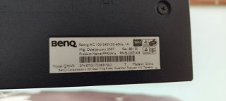 Monitor BenQ Argento e Nero