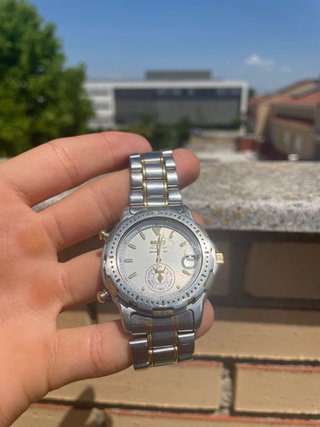 Seiko 6M25 Dancing Hands Joya Vintage Japonesa 90s