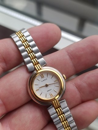 Reloj Seiko Creo Oro y Plata