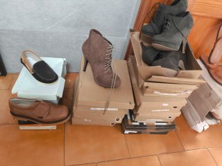 Lote Zapatos Cierre Tienda Talla 35