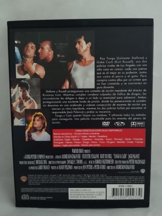 DVD Tango y Cash  , como nuevo