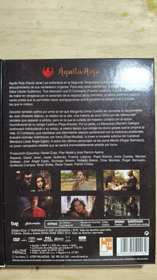 Águila Roja DVD 1ª y 2ª Temporada
