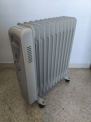 Radiador Aceite Habitex Gris/Blanco
