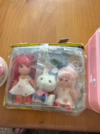 Lote muñequitos antiguos