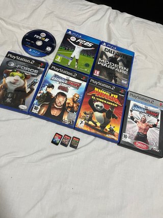 Lote Videojuegos PS4, PS2 y Switch