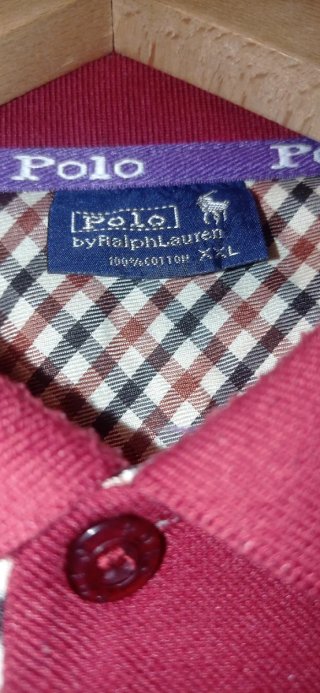 Polo Ralph Lauren Granate bordeos Talla XXL