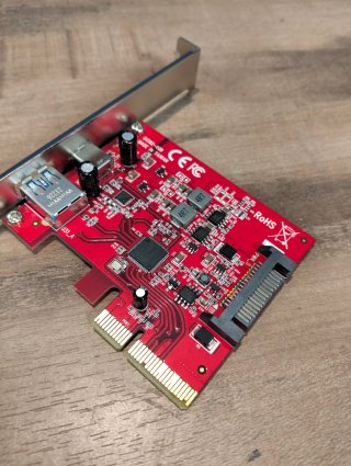 Tarjeta PCIe USB-C USB-A 10Gbps StarTech