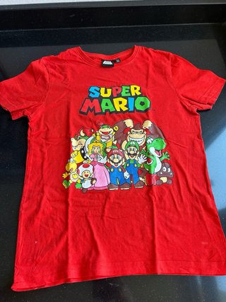 Lote 8 Camisetas Niño 9-10Años Minecraft, Mario...