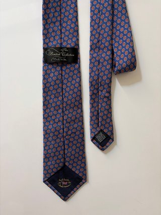 Corbata Paul Smith Seda Azul y Rojo