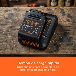 Kit Batería y Cargador Black+Decker 18V