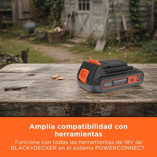 Kit Batería y Cargador Black+Decker 18V