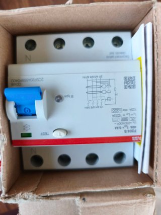 Interruptor Diferencial ABB F204 B