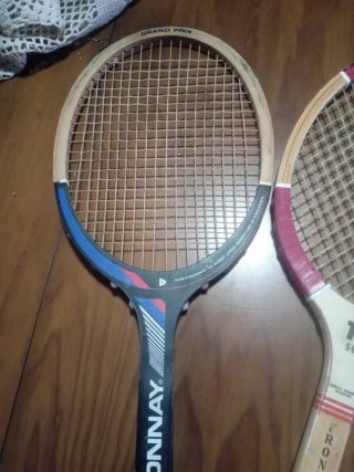 Raquetas de frontón Donnay y Ronthon
