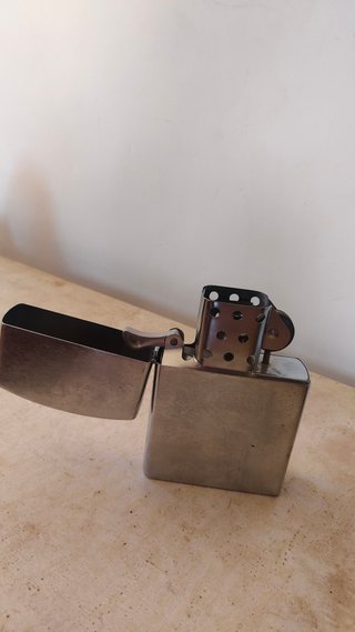 Accendino Gigante Tipo Zippo in Metallo 11x17cm