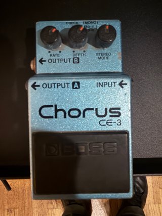 Boss CE-3 Chorus Pedal (Japón, Años 80)