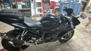 Yamaha R1 2002 Negra