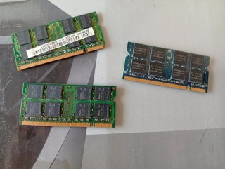 Memorias 1 GB RAM ddr2