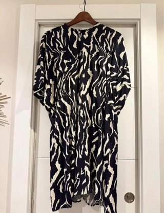 Vestido Bimba y Lola Talla M Animal Print